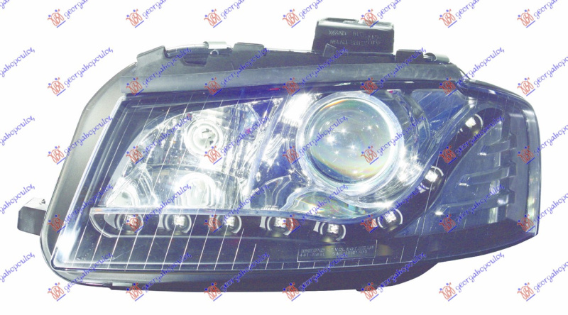 Set farova električni (TIP A5) crni