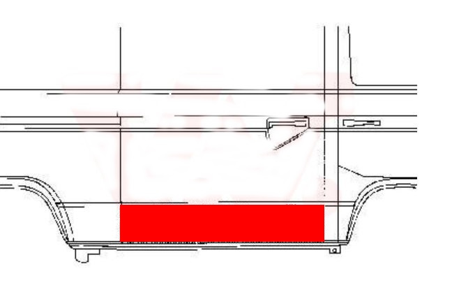 PANEL TRIM KLIZNA VRATA