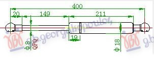 AMORTIZER HAUBE (400L-300N)