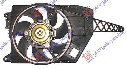 KOMPLET VENTILATORA (A/C) 1.9 BENZIN