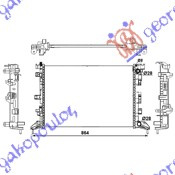 HLADNJAK MOTORA 1.6i 16V-2.0i 16V BENZIN - 2.0 Dci DIZEL (67x41.7x26)