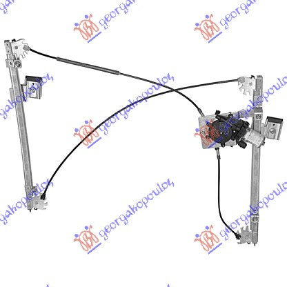 podizač prozora električni prednji (3 vrata) (premium kvaliteta)