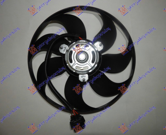 VENTILATOR ZA HLAĐENJE MOTORA (MOTOR+FIRE) (345mm) (250/60w) (3PIN)