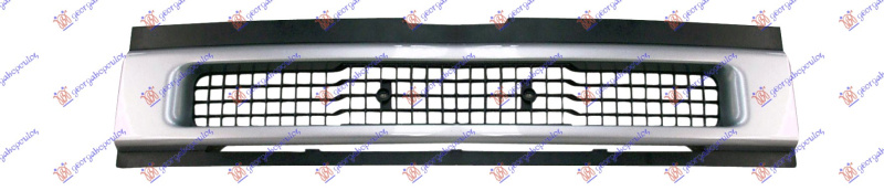 PVC MASKA / GRILLE SILVER