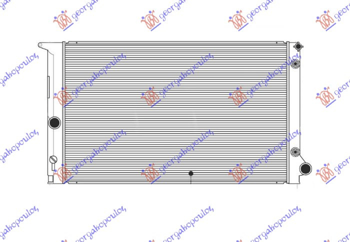 HLADNJAK 1.3-1.4-1.6-1.8 BENZINSKI AUTO (600x375) (KOYO)