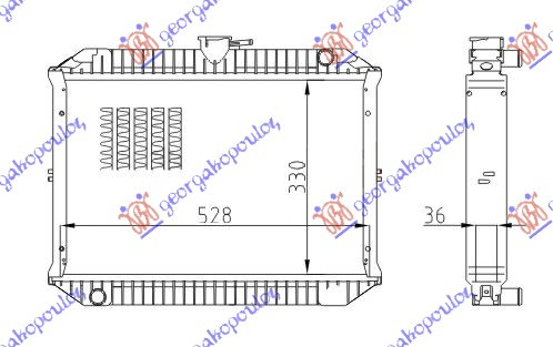 hladnjak 1.5  benzin (33x54.5x36)