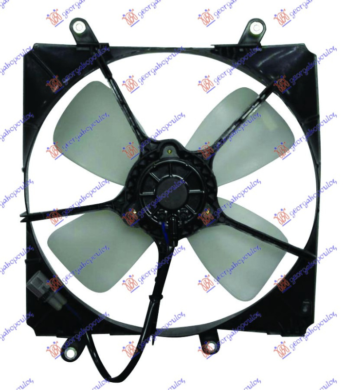 ventilator hladnjaka.komplet (benzinOLINE)