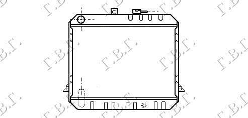 HLADNJAK ZA MOTOR 2.4 DIESEL (40x53)