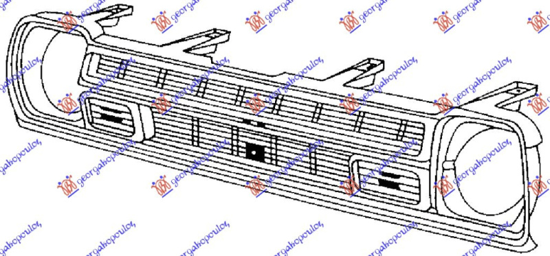 PVC MASKA / GRILL