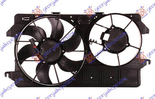 OOLING FAN (DOUBLE/1 MOTOR)1.8 PET-DSL