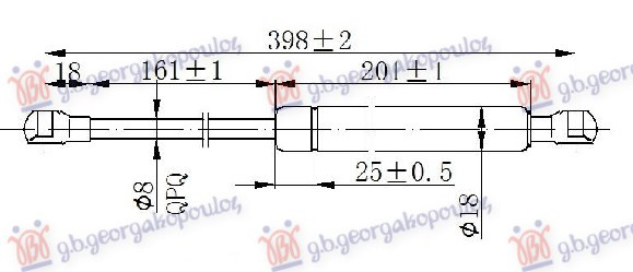 amortizer  (hauba) (400L-250N)