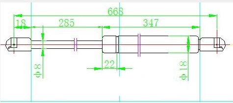 amortizer  (hauba) (669L-200N)