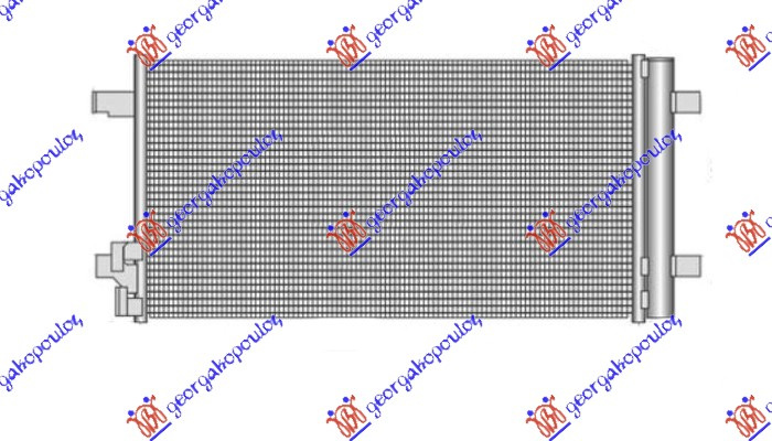 hladnjak 2.0 TFSI  benzin (606x308x12)