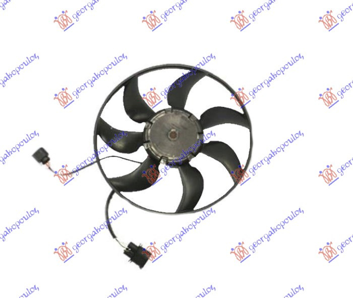 ventilator (motor + elisa ) (370mm) (300W)