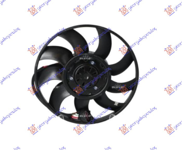 VENTILATOR (MOTOR + VENTILATOR) (390 mm) (4 PINA)