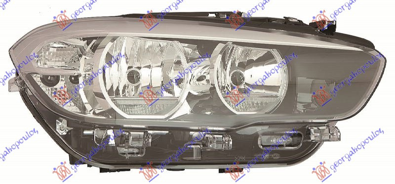 far električni  (žmigavac)(LED dnevno svjetlo) (E) (s motorom) (DEPO)