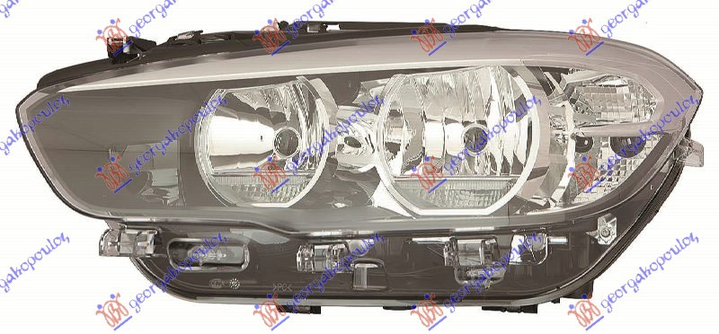far električni  (žmigavac)(LED dnevno svjetlo) (E) (s motorom) (DEPO)