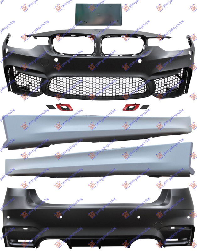 (kućište) kit komplet M3-LOOK (sedan F30)