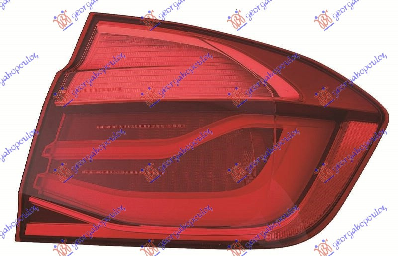 štop svjetlo vanjska strana FULL LED (E)