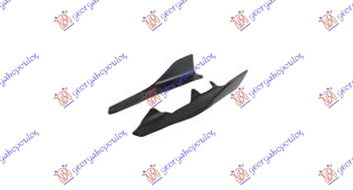 plastična lajsna vrata zadnji SET (M-PERzaMANCE) (M2 F87)