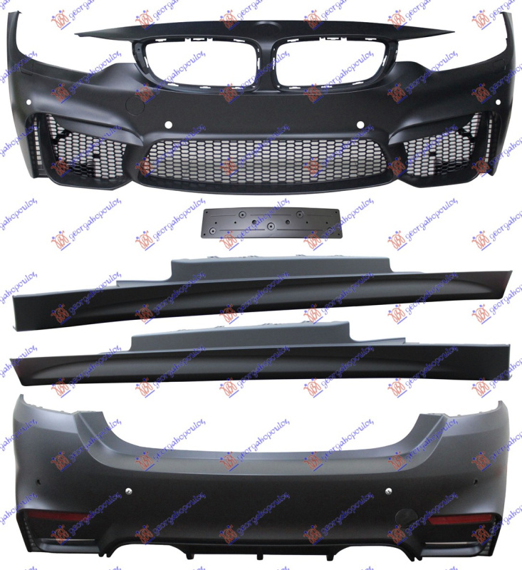 (kućište) kit komplet M4-LOOK (COUPE F32/CABRIO F33)