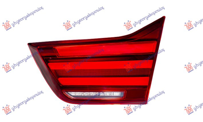 štop svjetlo unutrašnji LED crni-LINE (M4 COUPE) 2017- (ULO)