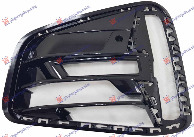 rešetka prednjeg branika vanjska strana crni (M-SPORT)