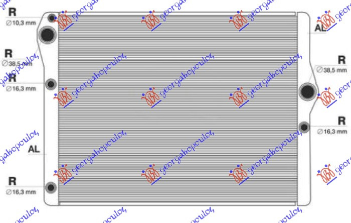 HLADNJAK MOTORA 3.0 DIESEL +/- A/C AUTO (612x487)