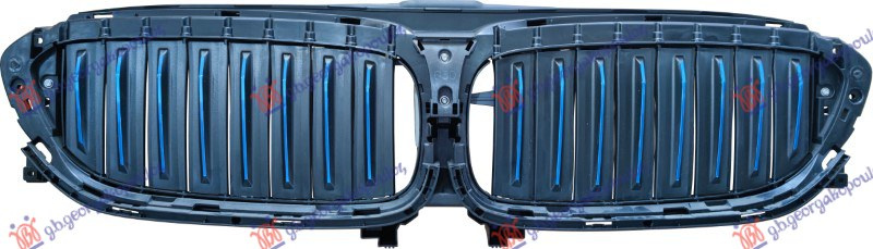 nosač pvc maske (mat crna ) (s motorom)