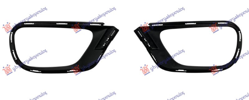 far okvir  mat crna  (SET) 2020-