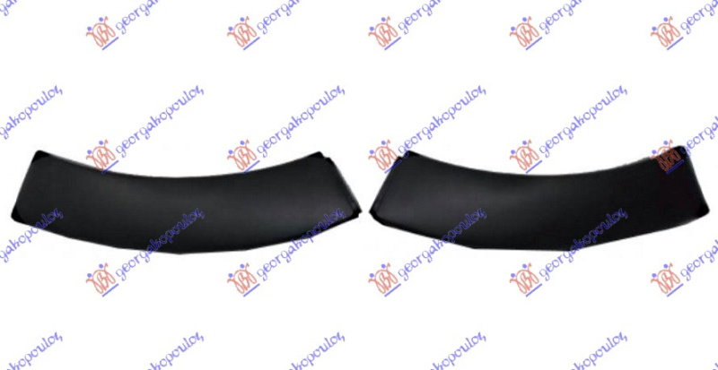 rub plastični zadnjeg branika (SET 2KOM)
