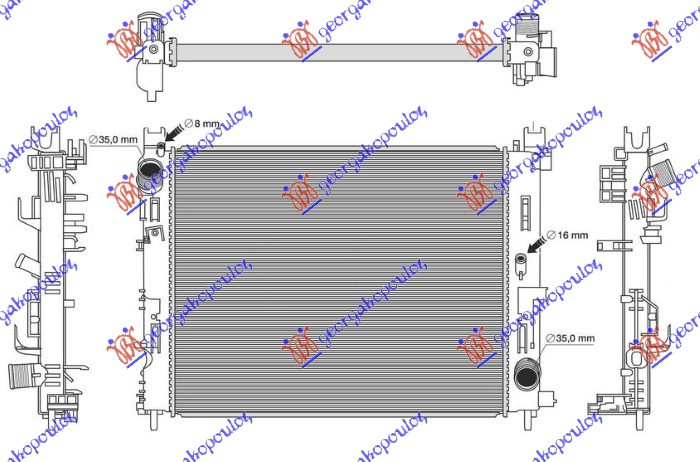 HLADNJAK MOTORA 1.5 DCI DIESEL MANUAL 18- (510x404)