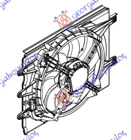 VENTILATOR (+AC) 1,4 - 16V