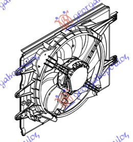 VENTILATOR (-AC) 1.4i-16V