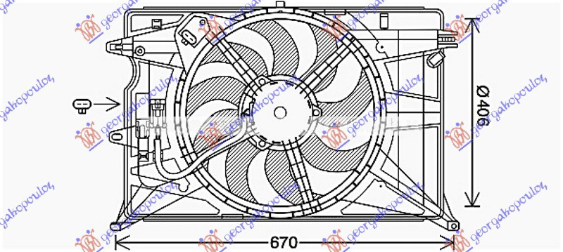 VENTILATOR KIT JEDAN BENZIN / DIZEL