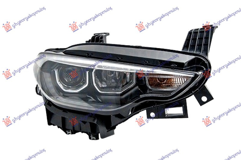 Far električni sivi (H7/H7) s LED drl (E) (MARELLI)