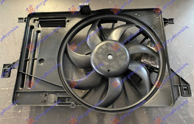 KOMPLET VENTILATORA 1.5-1.6 TDCi DIESEL (385 mm)