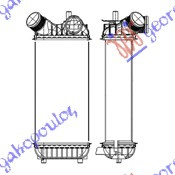 HLADNJAK INTERKULERA 1.6 TDCi (298x156x80)