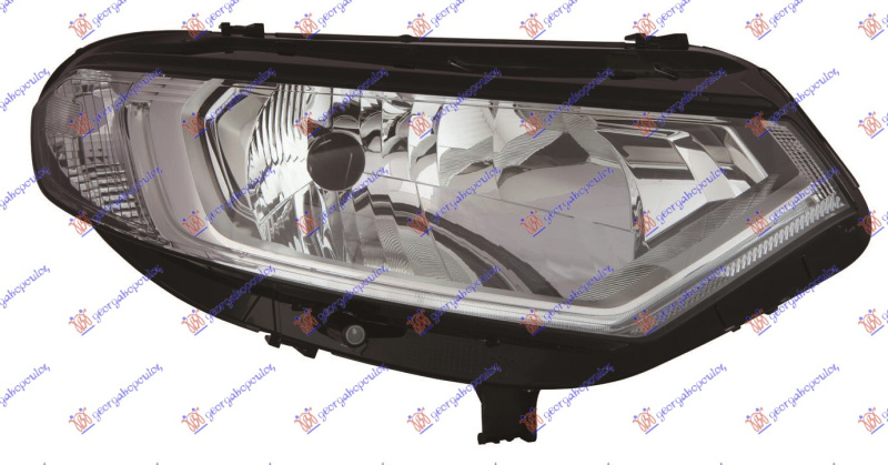 FAR ELEKTRICNI (H4) SA LED DNEVNIM SVJETLOM (DEPO)