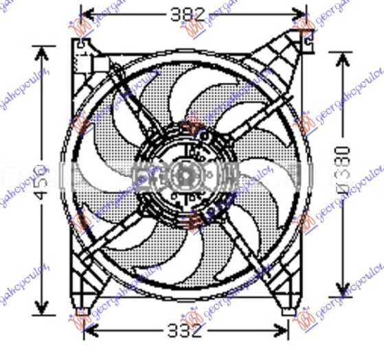 VENTILATOR KOMPLET (BENZIN)