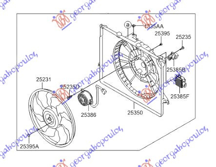 VENTILATOR KOMPLET (BENZIN)