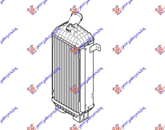 INTERCOOLER 1.6 GDI DIESEL (350x157) (50/50)