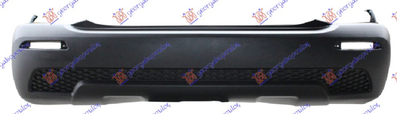 Stražnji branik grundiran (OTVORI ZA KATADIOPTERE) (USA TIP)