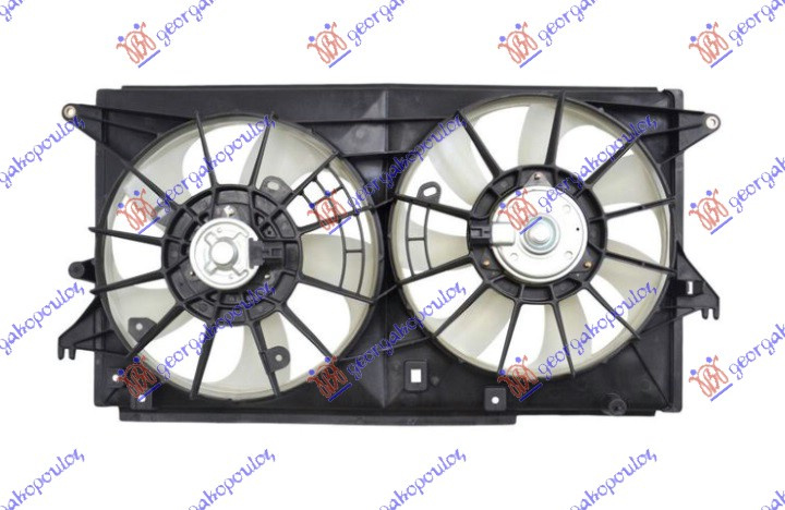 VENTILATOR SET DUPLI 1.8-2.0 BENZ