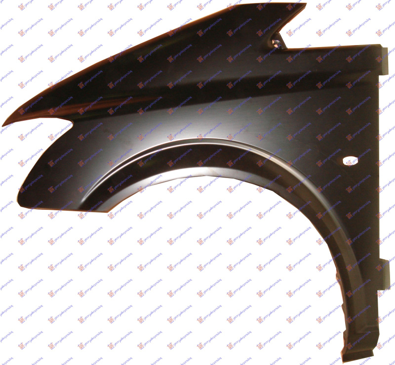 prednji blatobran (sa otvorom za žmigavac)