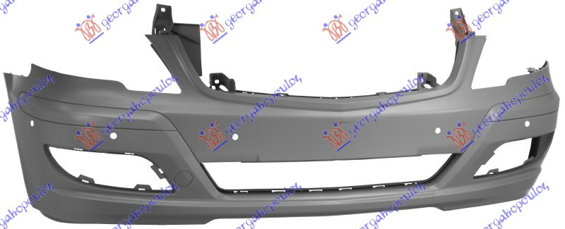 prednji branik u primeru  (VIANO) (sa senzorima) (bez maske)