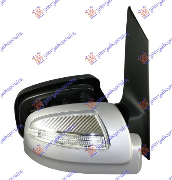 retrovizor električni grijani u primeru  (s žmigavcem) (premium kvaliteta) (asferično staklo)