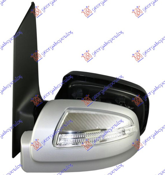 retrovizor električni grijani (sklopiv) u primeru  (s žmigavcem) (premium kvaliteta) (asferično staklo)