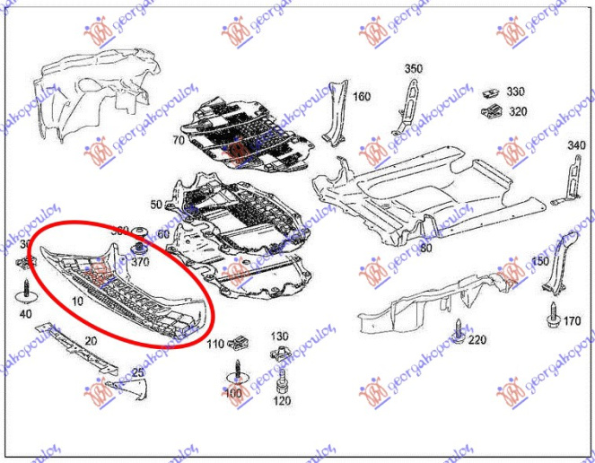 MOTOR ISPOD POKLOPCA SPRIJEDA 09-