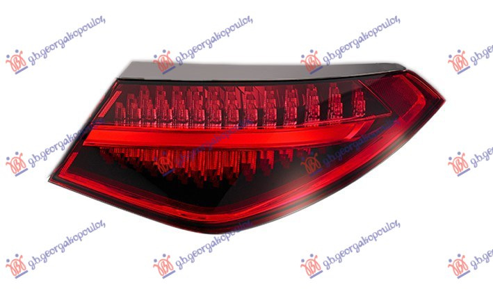 štop svjetlo vanjska strana LED (crni EDITION) (ULO)